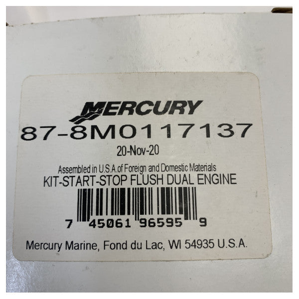 Mercury 8M0117137 İkili Motor Deniz Motoru Başlat-Durdur Paneli