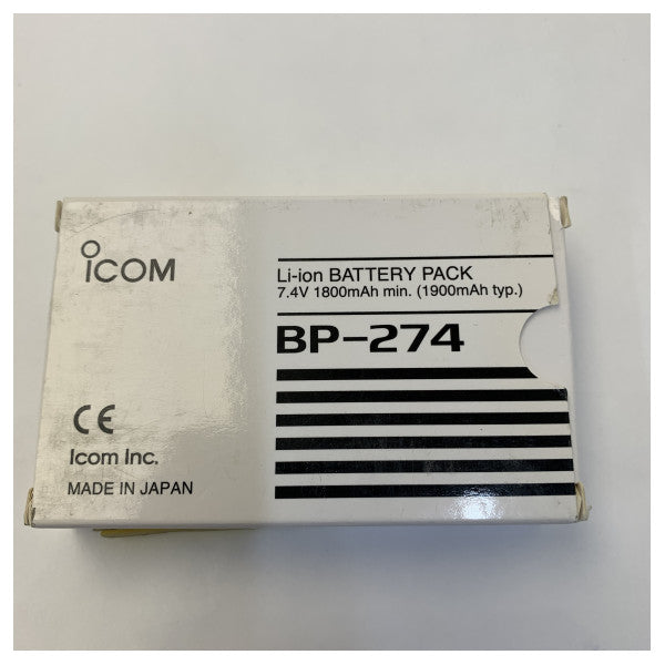 Акумулятор Icom BP-274 Li-Ion для морського VHF портативного радіо IC-M88
