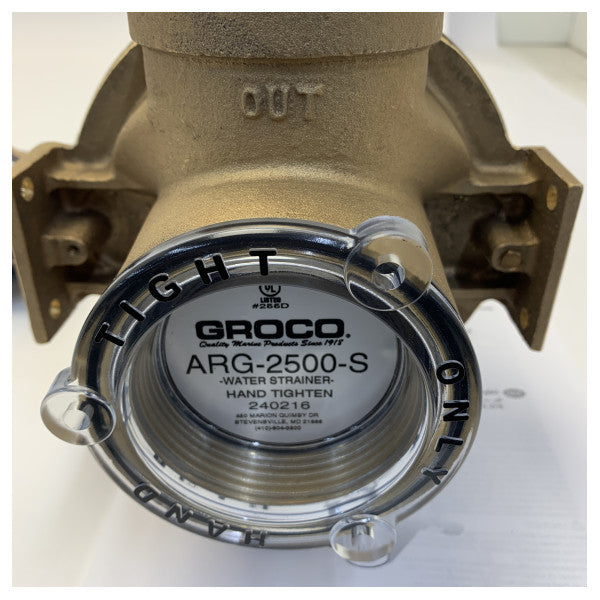 ボルボ・ペンタ 2.5インチ 海水ストレーナー | フィルターキット - 23224983