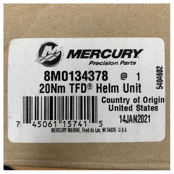 Mercury Mercruiser Steering Helm Actuator Unit 8M0134378