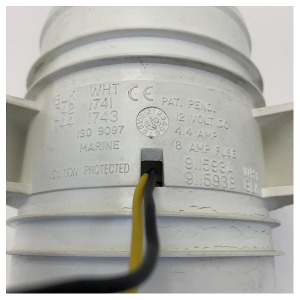 Wentylator morski Osculati 12V w linii 6M3 - 1617430