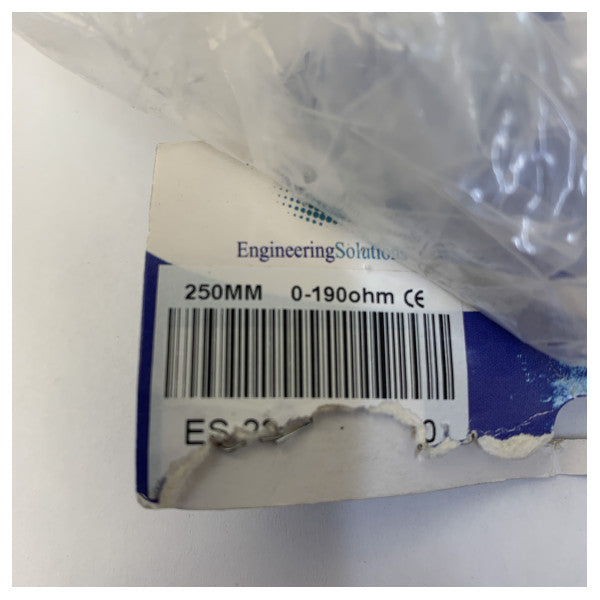 Sensor de nivel de tanque de acero inoxidable VDO D54 mm 200 mm 0-180 Ohm - ES-224-011-0250