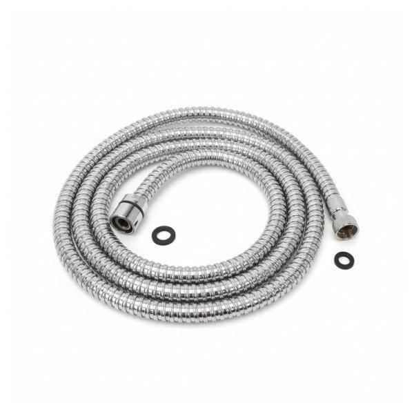 Guiseppe 3/8 inch - 1/2 Inch 200cm Stainless Steel Shower Hose 7583.03OC