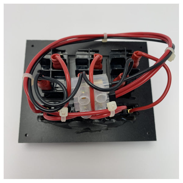 Sessa Marine 3-funktions elektrisk 12V-kontaktpanel - 051305