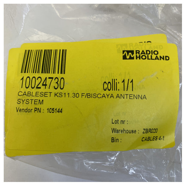 Kabelsats KS11/30 för Biscaya antennsystem - 105144