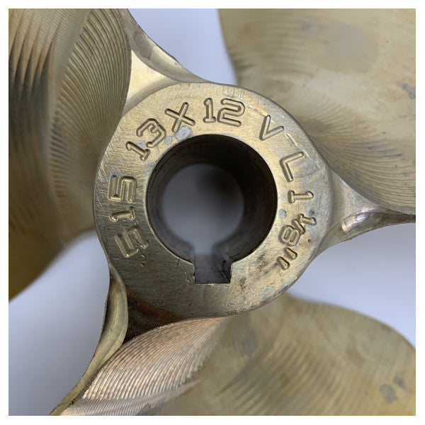 ACME 515 3-bladig 12 x 13-tums vattenskid- och wakeboardpropeller