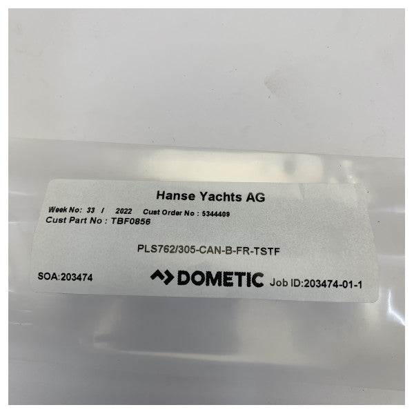 Dometic Zasłona plisowana PLS762/305-CAN-B-FR-TSTF 762 x 305 mm