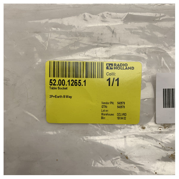 オン/オフ-スイッチが付いている海洋の等級の電力ストリップ8ソケットのアルミニウムサージプロテクター-ボートおよびヨットの使用のために防水しなさい