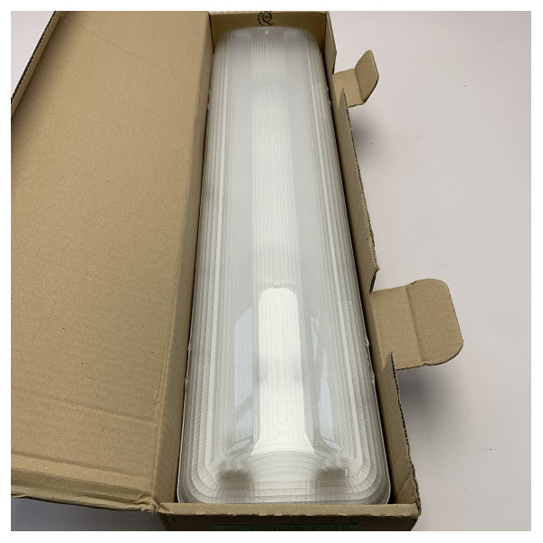 De Filippi 3F Linda 2x18W vattentät marin armatur - tålig IP65-belysning i polykarbonat för båtar och yachter