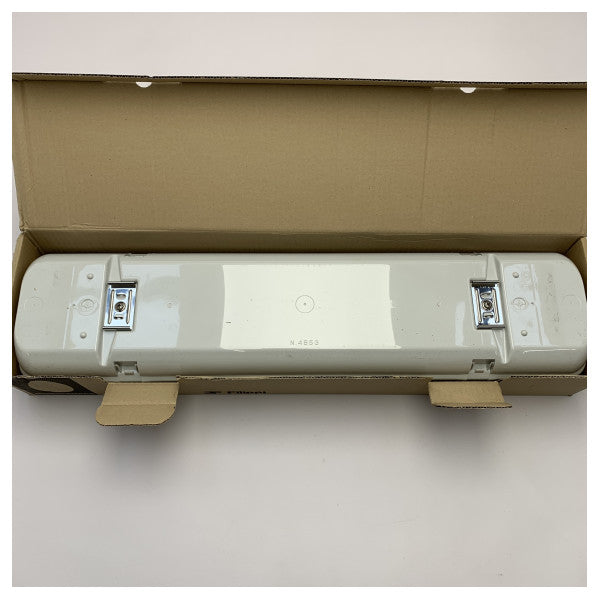 De Filippi 3F Linda 2x18W vattentät marin armatur - tålig IP65-belysning i polykarbonat för båtar och yachter