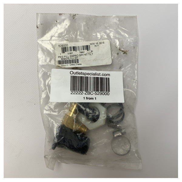 Κιτ πλήρωσης καυσίμου Teleflex 529000 Marine ���� Ανθεκτικό ανοξείδωτο ατσάλι για απομακρυσμένη πλήρωση για σκάφη