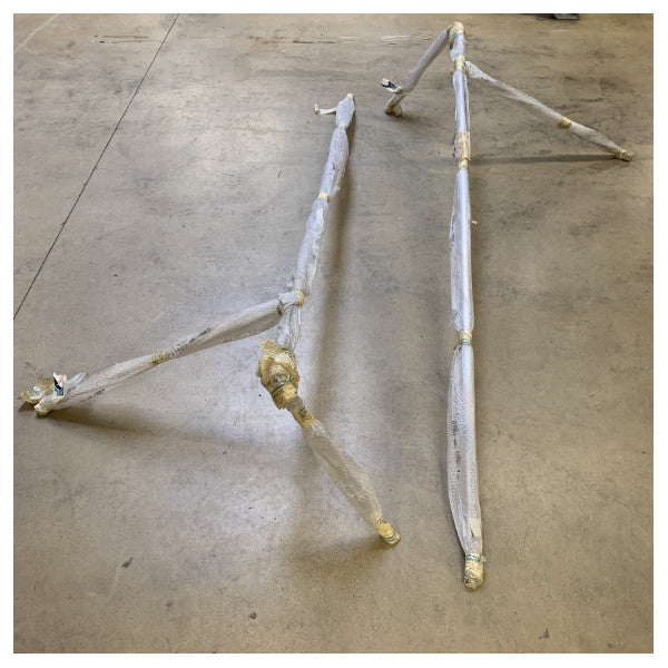 Support de rail de montage de moteur en acier inoxydable - Couplage Inox durable et résistant à la rouille pour bateaux