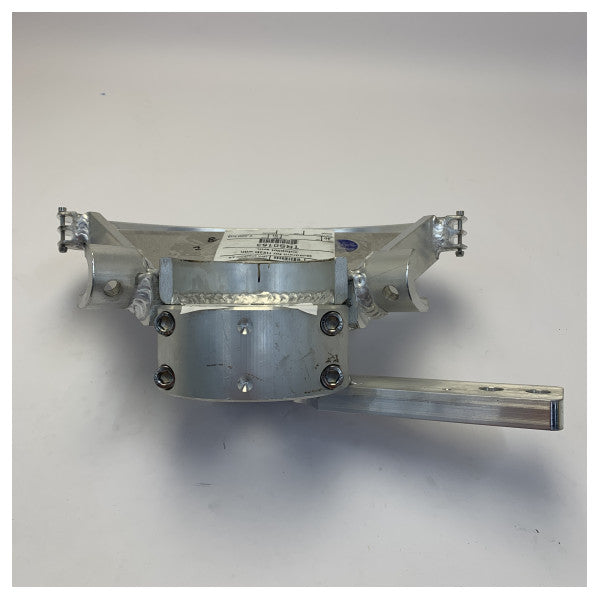 Jefa 80 Degree Steering Rudder Quadrant R=250 Aluminium met Autopilot Arm