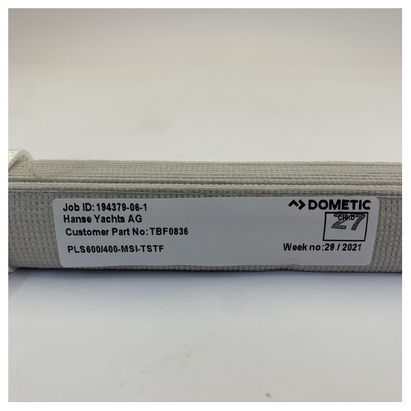 Dometic Store plissé PLS600/400-MSI-TSTF plissé