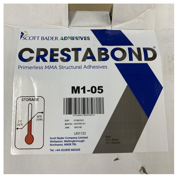 Crestabond M1-05 To-komponent strukturel lim 400ml