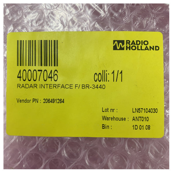 Интерфейс на радара Tokyo Keiki за радар BR-3440 - 206491264