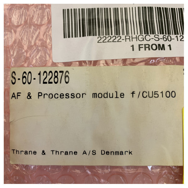 Cobham Thrane a d Thrane S-60-122876 AF and Processor Module for 5000 and CU5100
