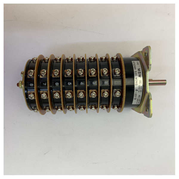 Tokyo Keiki 100388712 Interruptor rotativo MSW para piloto automático marino - Componente industrial