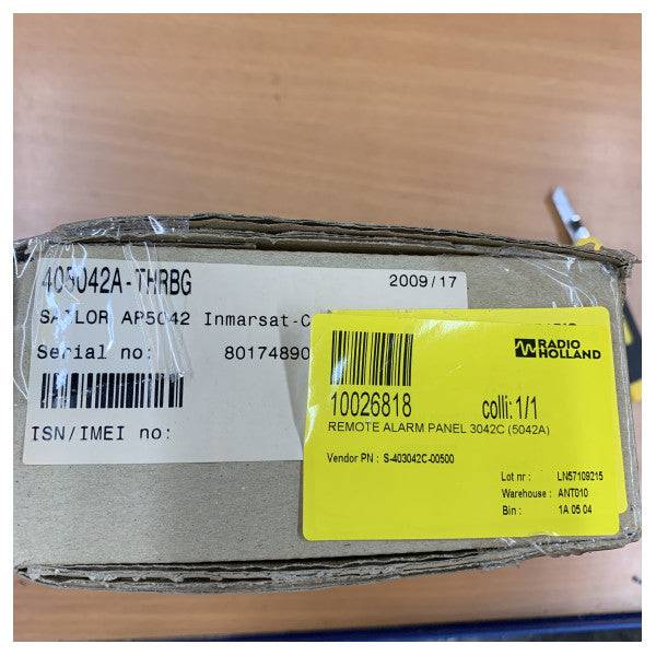 Sailor AP5042 Inmarsat-C Alarm Control Panel - 405042A