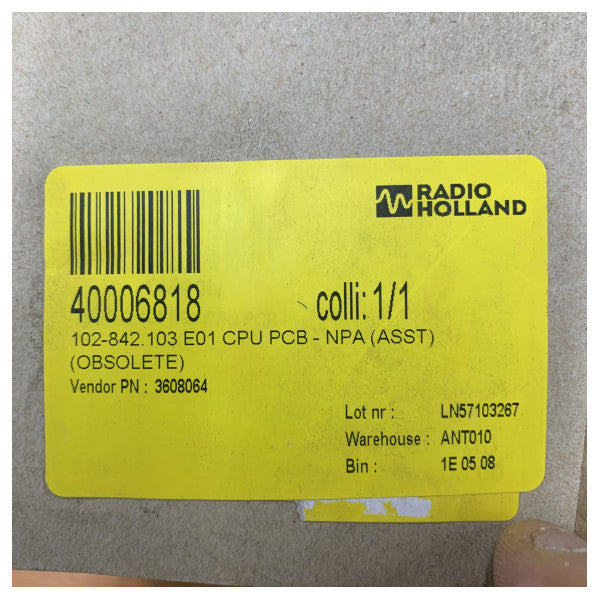Raytheon PCB NPA 102-842.103 E01 Carte de circuit imprimé pour électronique marine 3608064