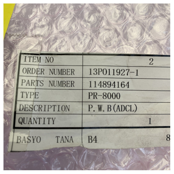 Tokyo Keiki ADCL PCB за PR-8000 - 114894164