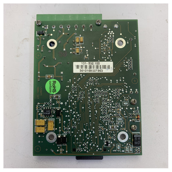 Raytheon Anschutz 101-532.100 Power CPU 91F464 PCB