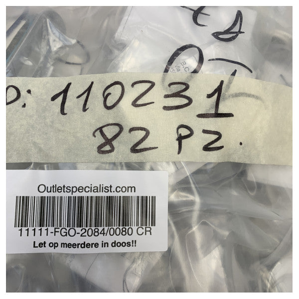 BCM 2084/0080 CR Aruba Лампи за любезност от неръждаема стомана