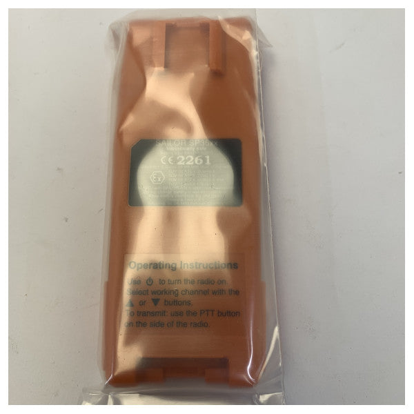 Batterie au lithium fer Sailor 403503A ATEX Marine Radio