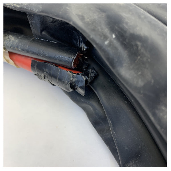 Solaris Windlass Kabelkit 2x - 50mm2 - 13m - Svart / Röd