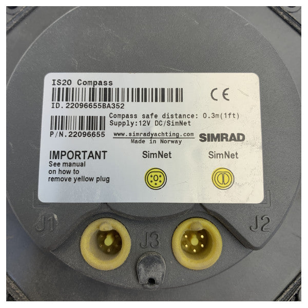 USED Simrad 22096655 IS20 コンパスディスプレイ
