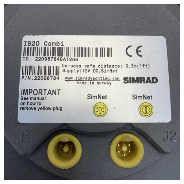ИЗПОЛЗВАН Simrad 22098784 IS20 Combi Display