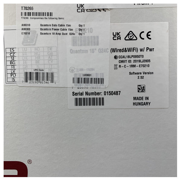 Raymarine Quantum Q24C Langaton CHIRP Radar E70210