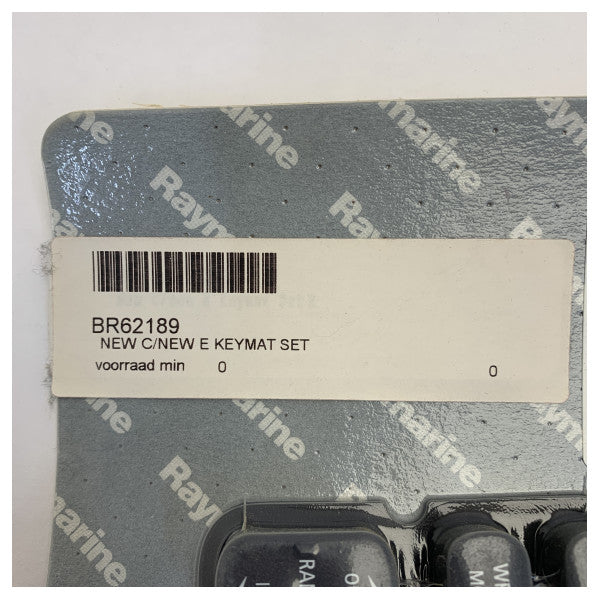 Raymarine R62189 C und W Serie Tastenabdeckung Set Schwarz