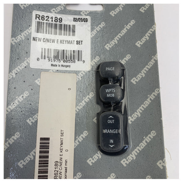 Raymarine R62189 C and W Serie Keycap Set Black