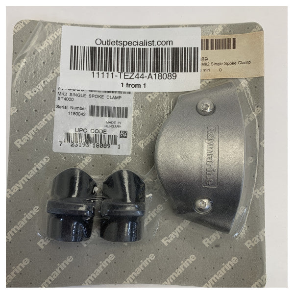 Raymarine A18089 Wheeldrive MK2 Collier de fixation à rayon unique ST4000