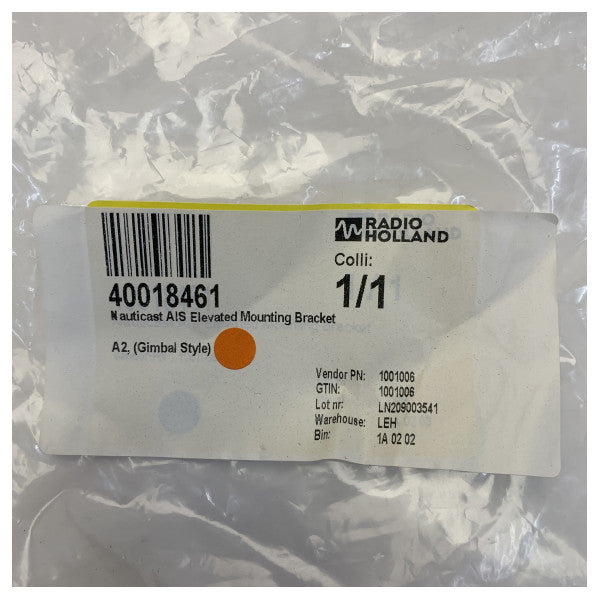 Nauticast 1001006 AIS Elevation Monteringsbrakett Gimball Stil
