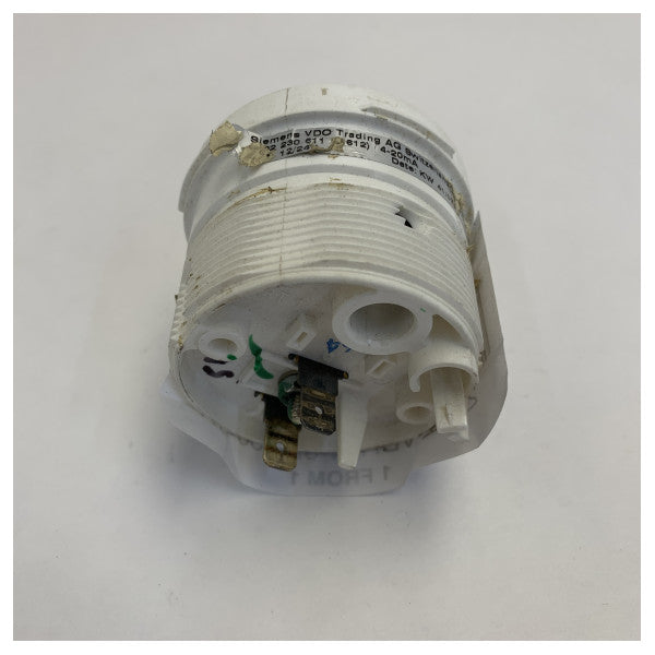 BRUGT VDO N-02-230-611 Brændstoftank Niveauindikator Skærm Sort 52 mm