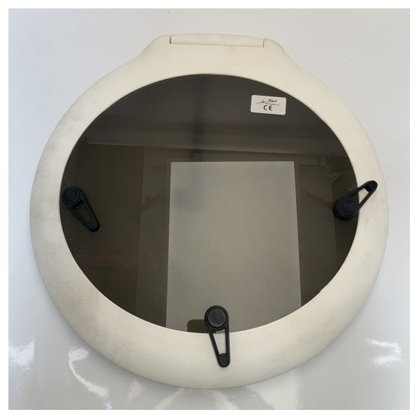 Jim Black round escape hatch 20 inch white - 592-20RND-05-02SC-05