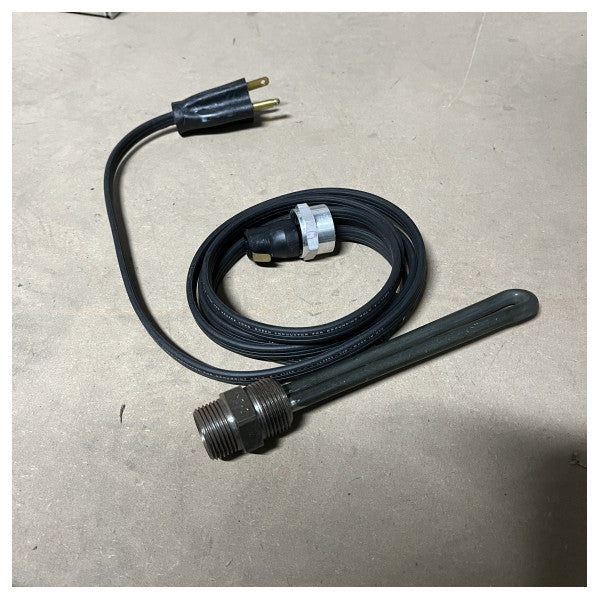 Kim Hotstart Direct Immersion Heater element 1200W 230V Corrosion-Resistant Marine Water Heater