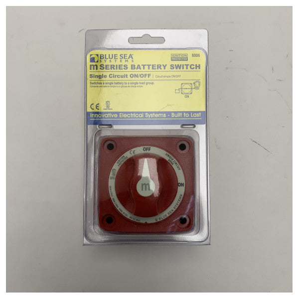 ブルーシー Mシリーズ バッテリーメインスイッチ 1回路 ON/OFF