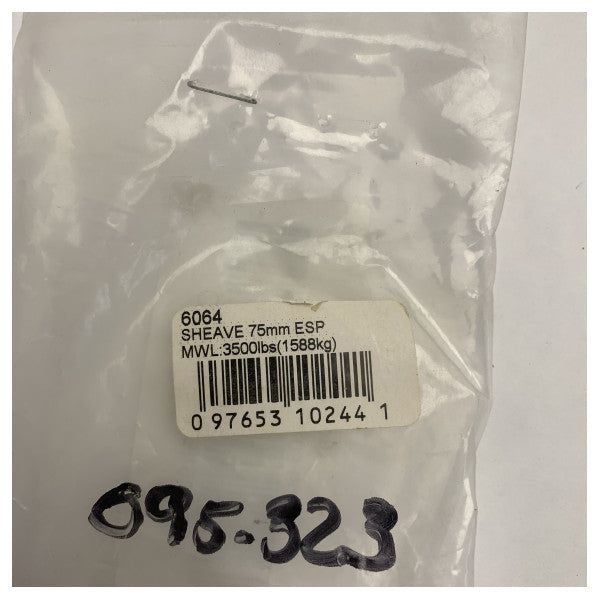 Harken 6064 ESP 75 mm kullagrad skiva