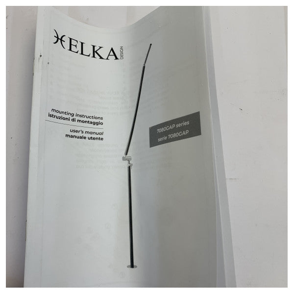 Elka 7080GA Edelstahl Abnehmbare Außendusche
