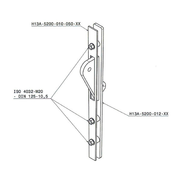 Hanse Yachts H675 Stainless Steel Forestay Mounting Point - TBE0726