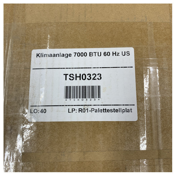 Veco MCN7K3CRCI Marine Stand Alone Airconditioning 7000 BTU 60Hz 230V