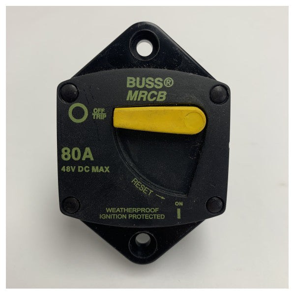 Blue Sea 7042-BSS-80A 80A щитовий автоматичний вимикач 12/24/48В