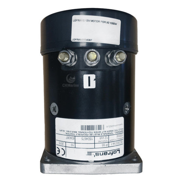 Употребяван електромотор за лебедка Lofrans X2 1000W 12V - 634387