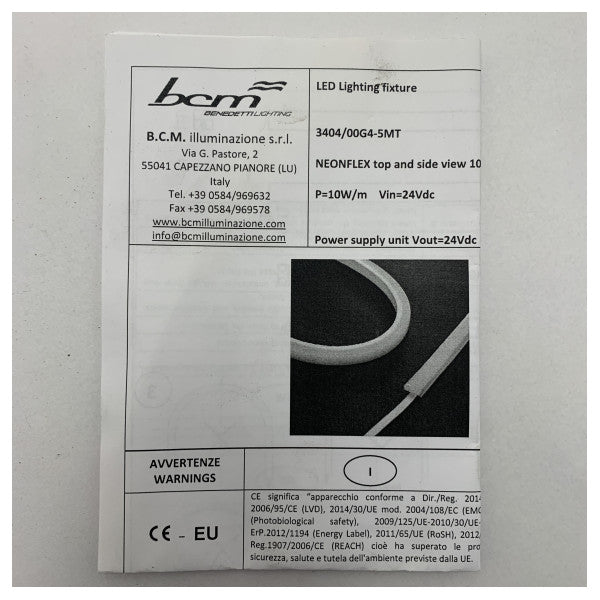 BCM 3404/00G4-5MT NEONflex LED светлинна лента 10W/m - 24V