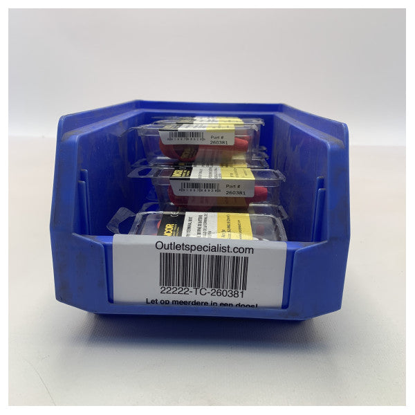 Червен капак на терминала на морската батерия - трайна водоустойчива изолирана капачка на конектора за защита на положителния полюс