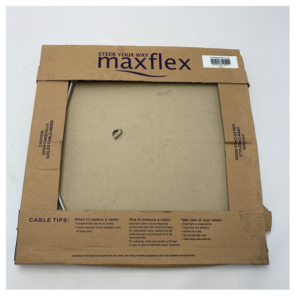 Maxflex 63911 639 GEN I Marine Steering Cable � Durable UV-Resistant Heavy-Duty Boat Control Cable with Low-Friction Core