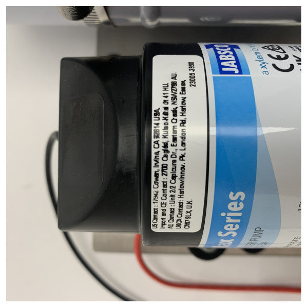 Système de pompe à eau douce Jabsco Par-Max 2.9 avec accumulateur 12V